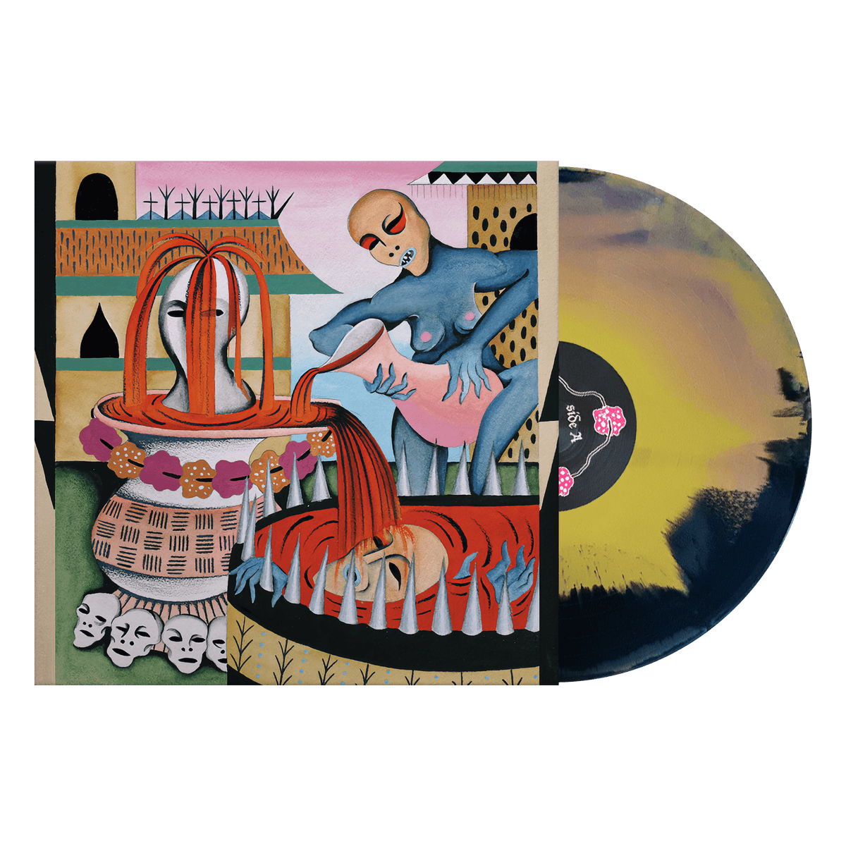 GULCH 'IMPENETRABLE CEREBRAL FORTRESS' LP - PUPRLE/GOLD/BLACK