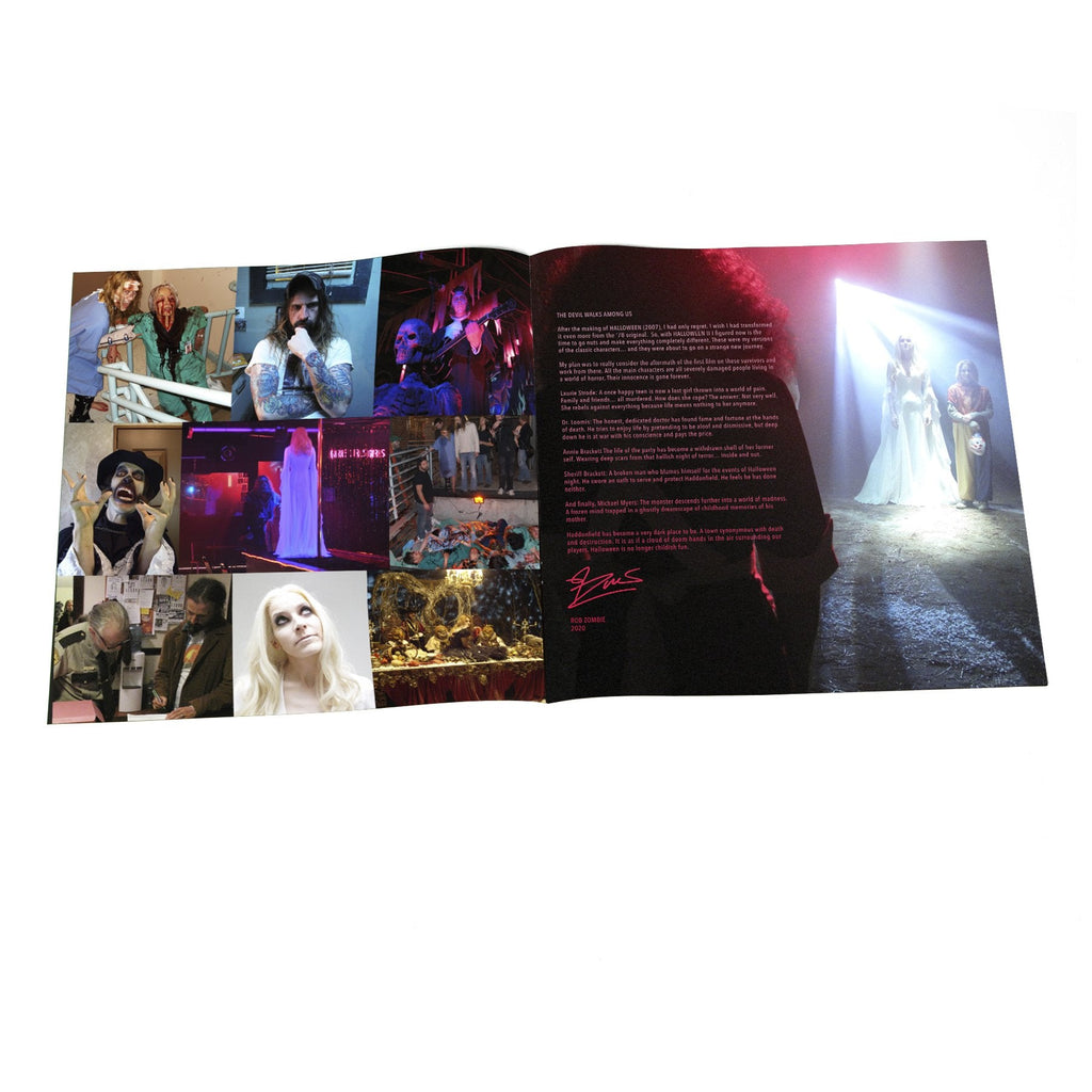 HALLOWEEN II SOUNDTRACK LP (Pumpkin Orange, Candy Apple Red, Magenta Swirl Vinyl, Featuring Rob Zombie, The Moody Blues, MotÃ¶rhead, and more)