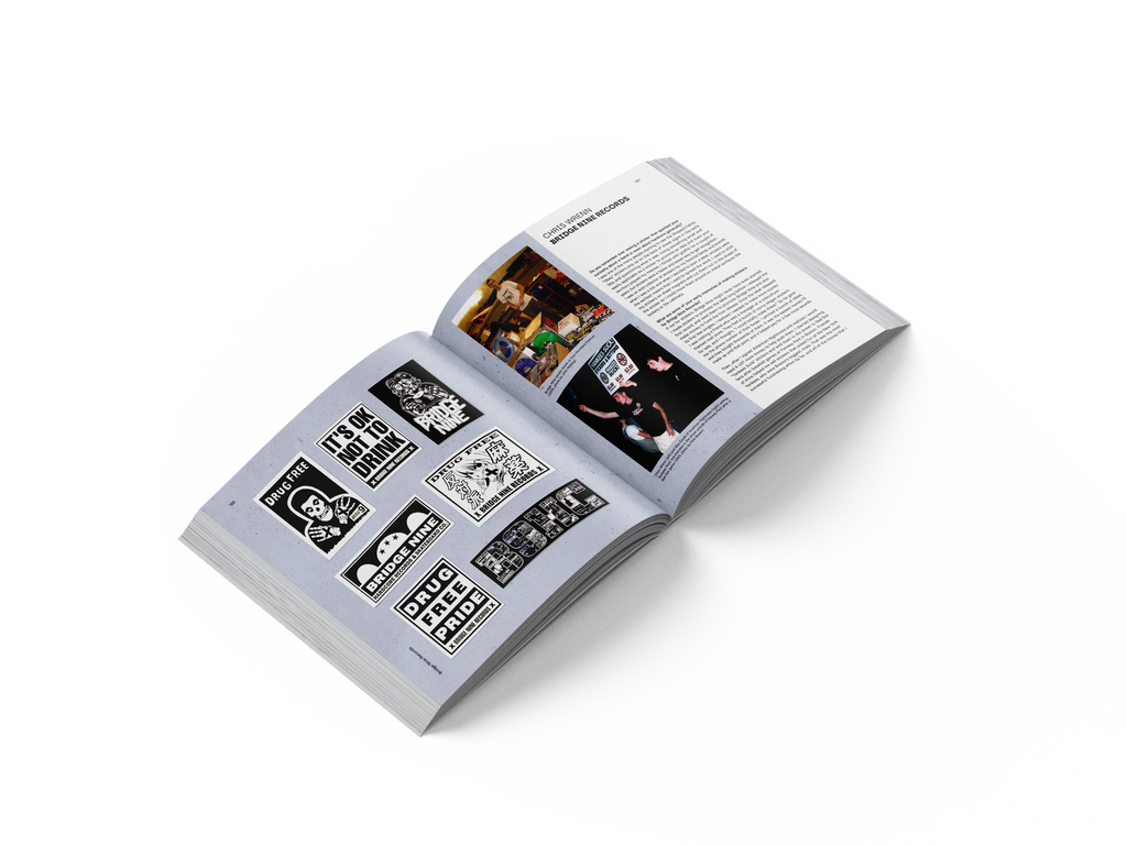 FREE STICKERS WITH EVERY ORDER: A HISTORY OF HARDCORE STICKERS BOOK