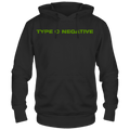 TYPE O NEGATIVE STAR KISS BLACK HOODY F/B