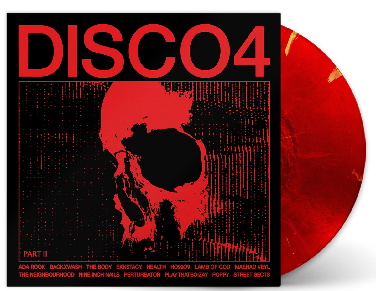 HEALTH ‘DISCO4 - PART II’ LP - EXCLUSIVE - LTD. 500 - PINK/WHITE/SWIRL