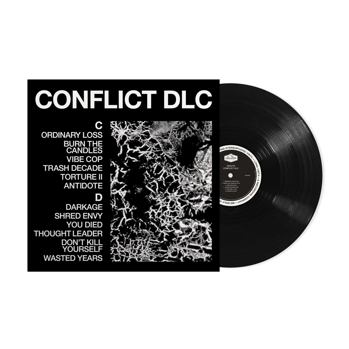 HEALTH 'CONFLICT DLC' LP - BLACK