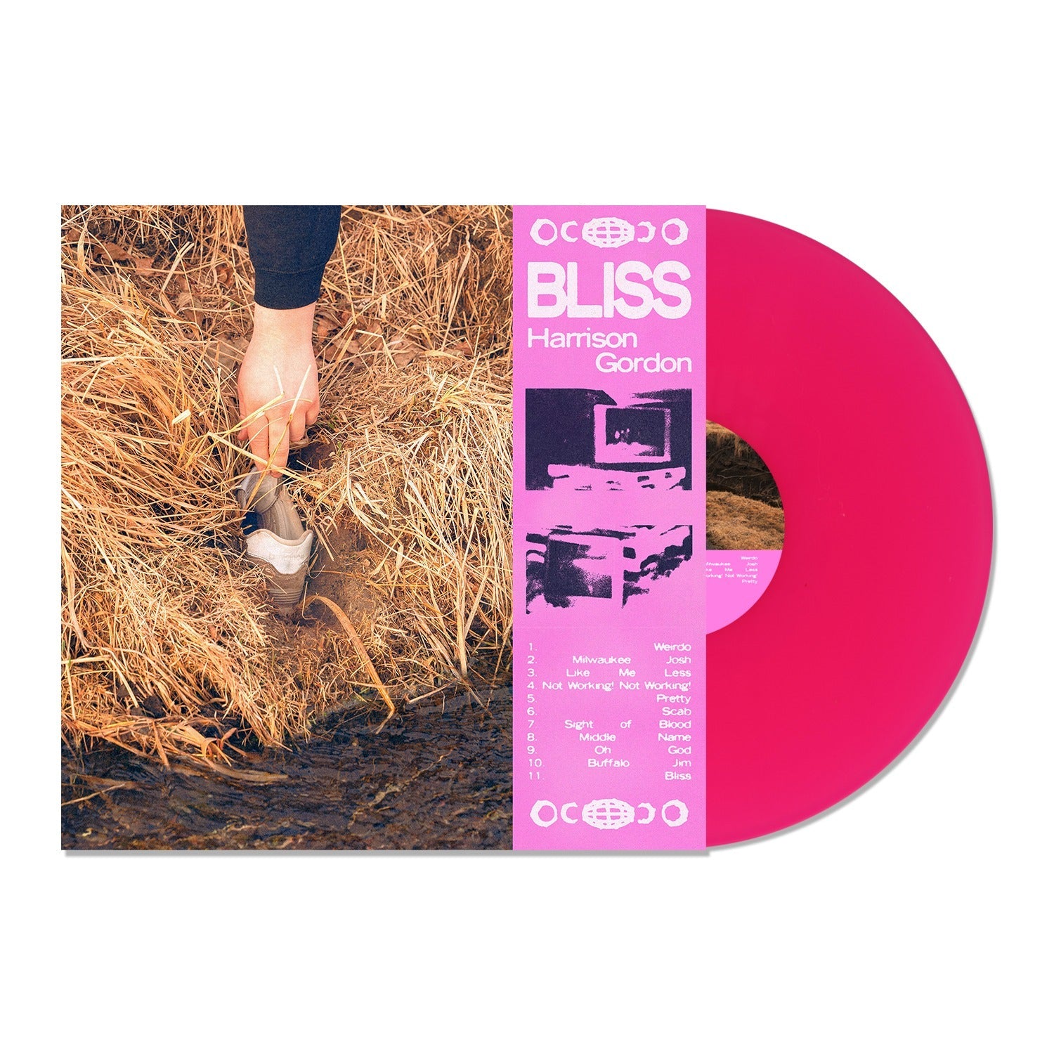 HARRISON GORDON ‘BLISS’ LP (Neon Magenta Vinyl)