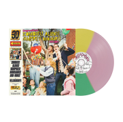 HELLOGOODBYE 'ZOMBIES! ALIENS! VAMPIRES! DINOSAURS AND MORE - THE BSIDE ALBUM!' LP - (Yellow/Green/Pink Tri-Color Vinyl)