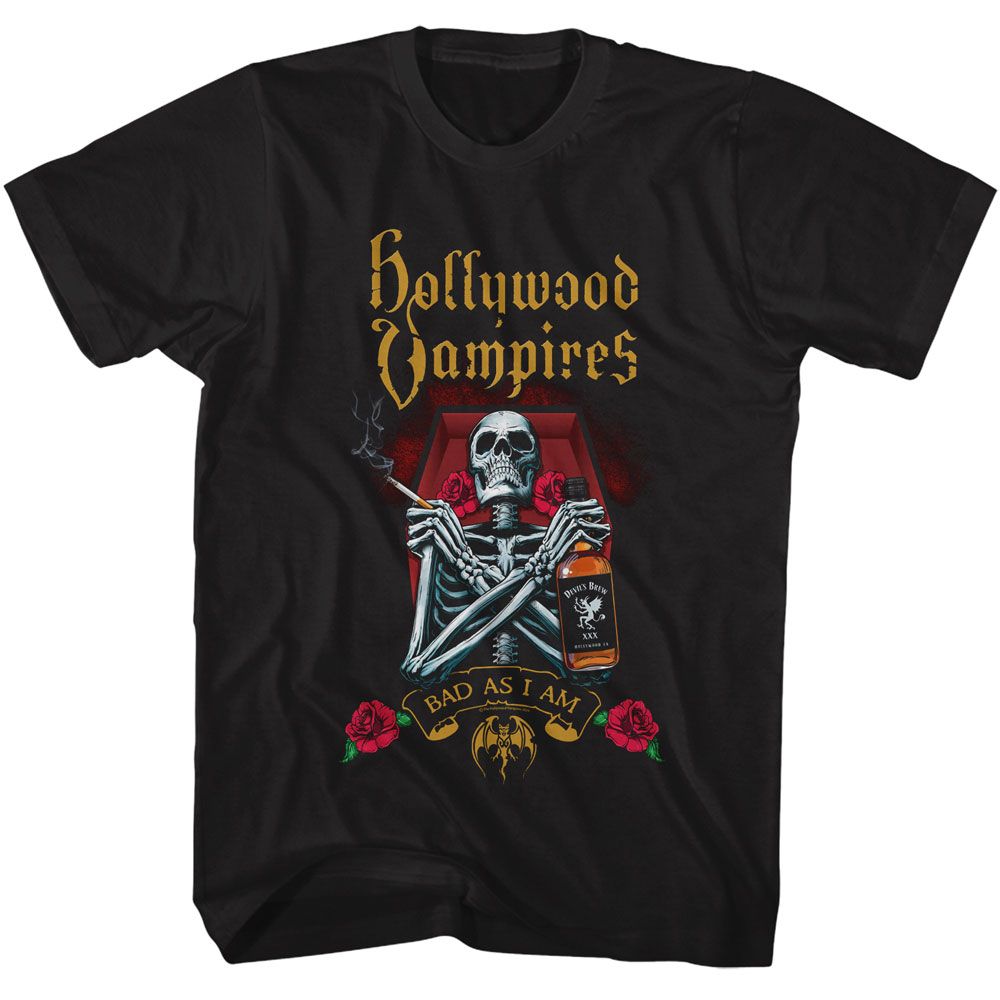 HOLLYWOOD VAMPIRES - HV BAD AS I AM SHIRT