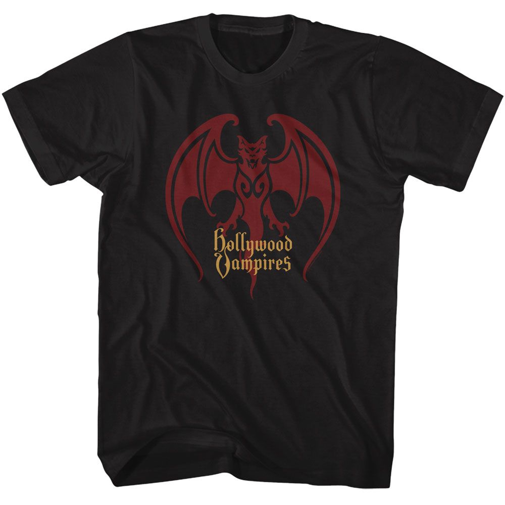 HOLLYWOOD VAMPIRES - HV BAT LOGO SHIRT