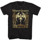 HOLLYWOOD VAMPIRES - HV BAT AND SKELETONS SHIRT