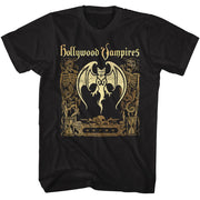 HOLLYWOOD VAMPIRES - HV BAT AND SKELETONS SHIRT