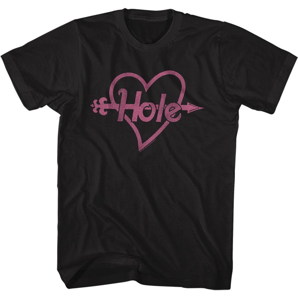 HOLE - PINK HEART AND ARROW SHIRT