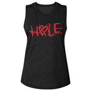 HOLE - CROSSED HEART LOGO LADIES SHIRT