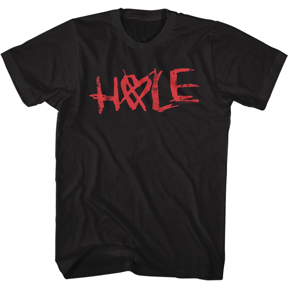 HOLE - CROSSED HEART LOGO SHIRT
