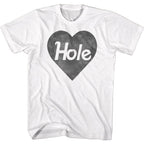 HOLE - BLACK HEART LOGO SHIRT