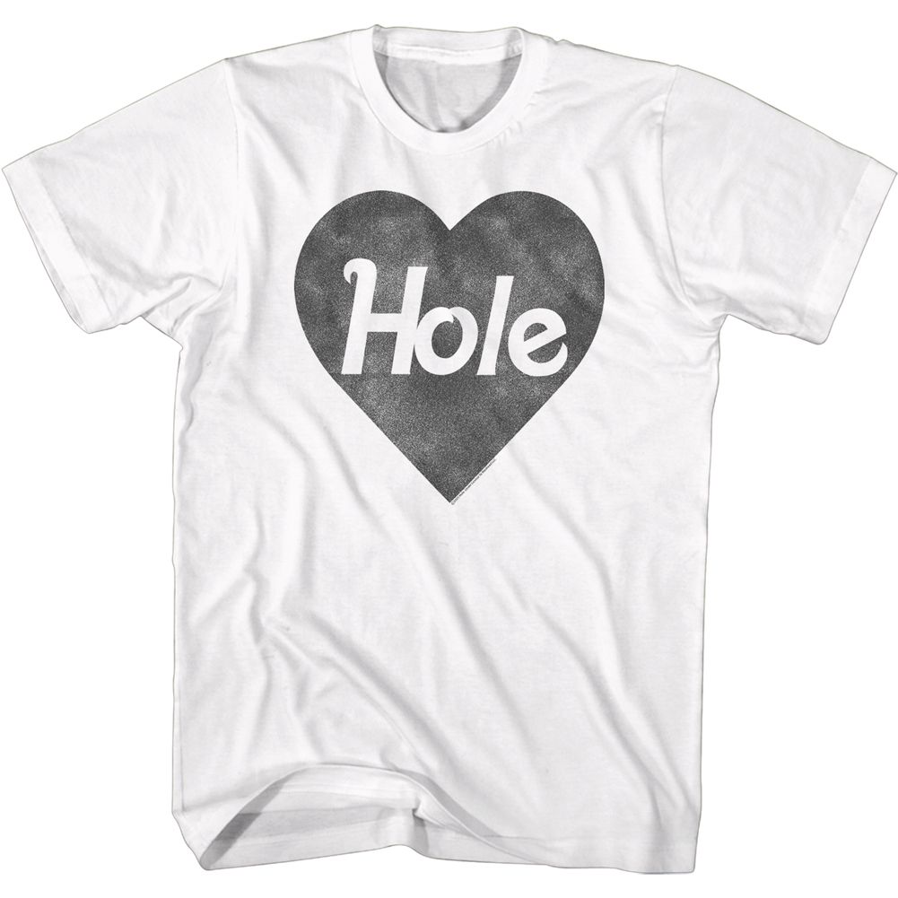 HOLE - BLACK HEART LOGO SHIRT