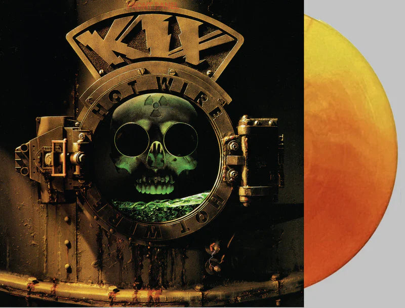 KIX 'HOT WIRE' LP - SOLAR FLARE HAND POURED