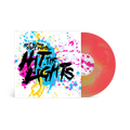 HIT THE LIGHTS'SKIP SCHOOL, START FIGHTS' LP - LTD. 300 - WHITE/YELLOW/PINK STARBURST