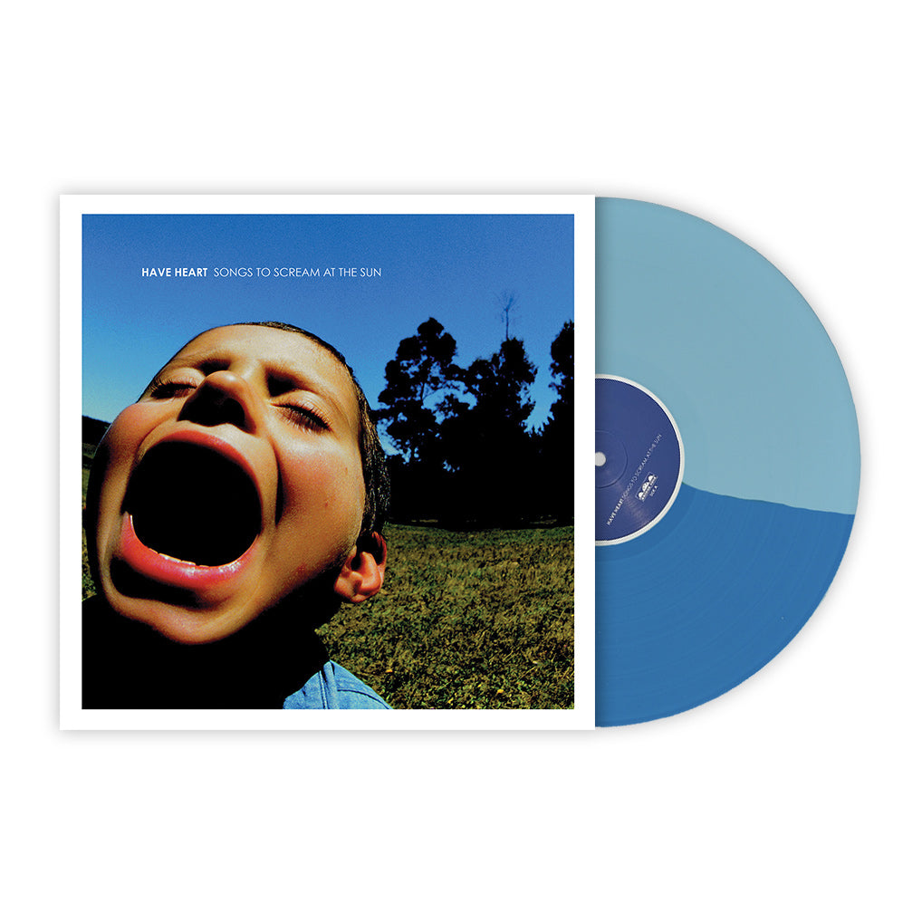 HAVE HEART ‘SONGS TO SCREAM AT THE SUN’ LP - EXCLUSIVE - LTD. 300 -  OPAQUE AQUA BLUE/OPAQUE BABY BLUE