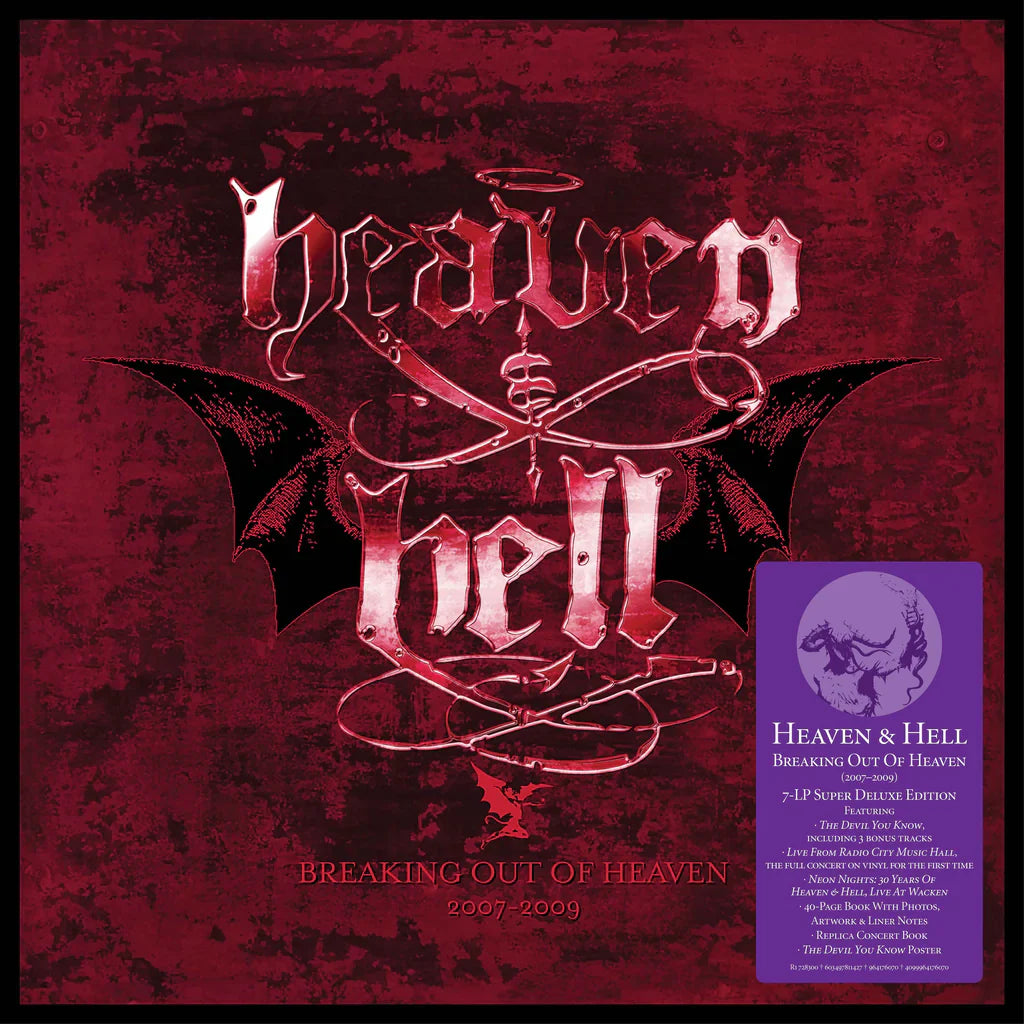 HEAVEN & HELL 'BREAKING OUT OF HEAVEN: 2007-2009' BOX SET - DELUXE