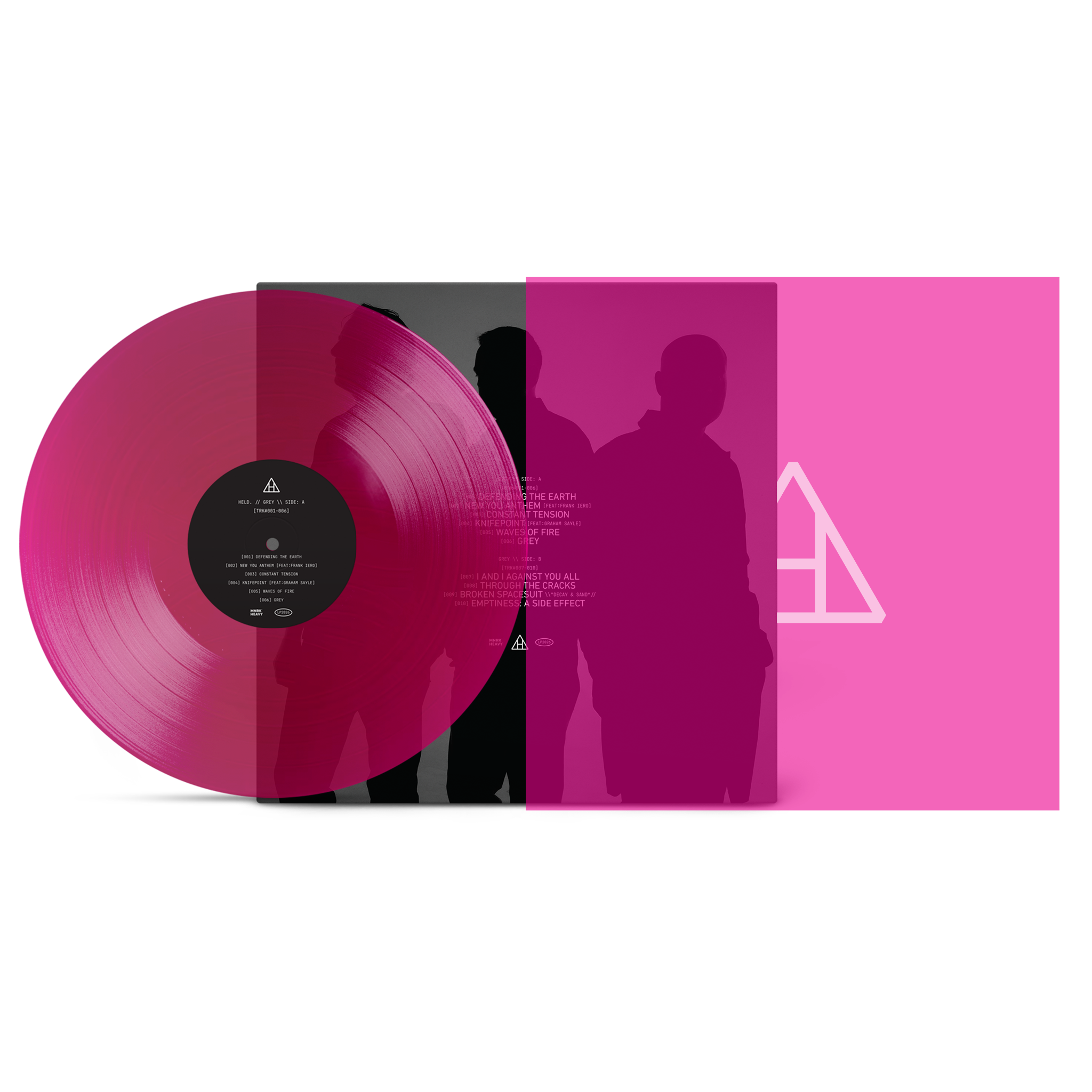 HELD. 'GREY' LP (New You Anthem Deluxe Vinyl)