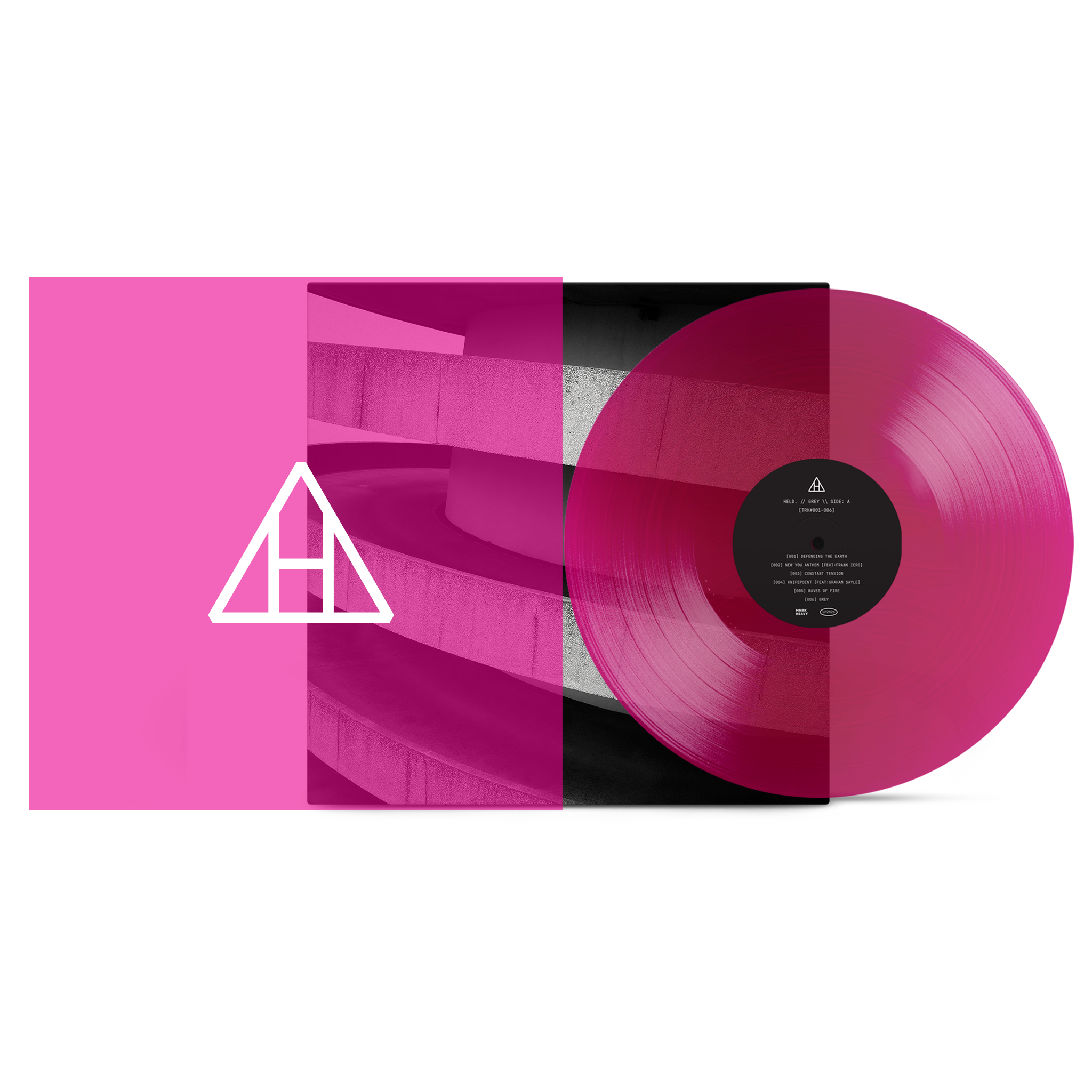HELD. 'GREY' LP (New You Anthem Deluxe Vinyl)