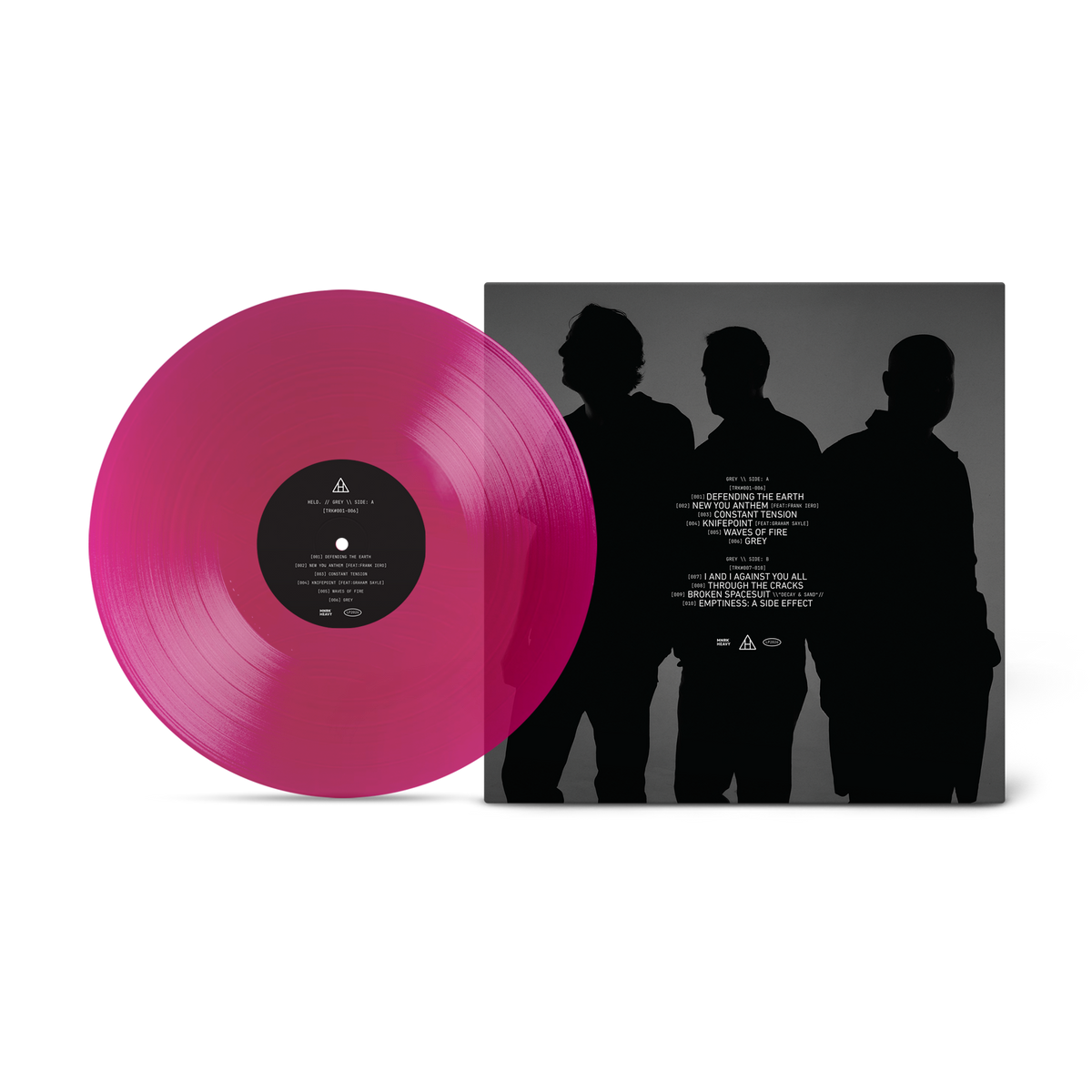 HELD. 'GREY' LP (New You Anthem Vinyl)