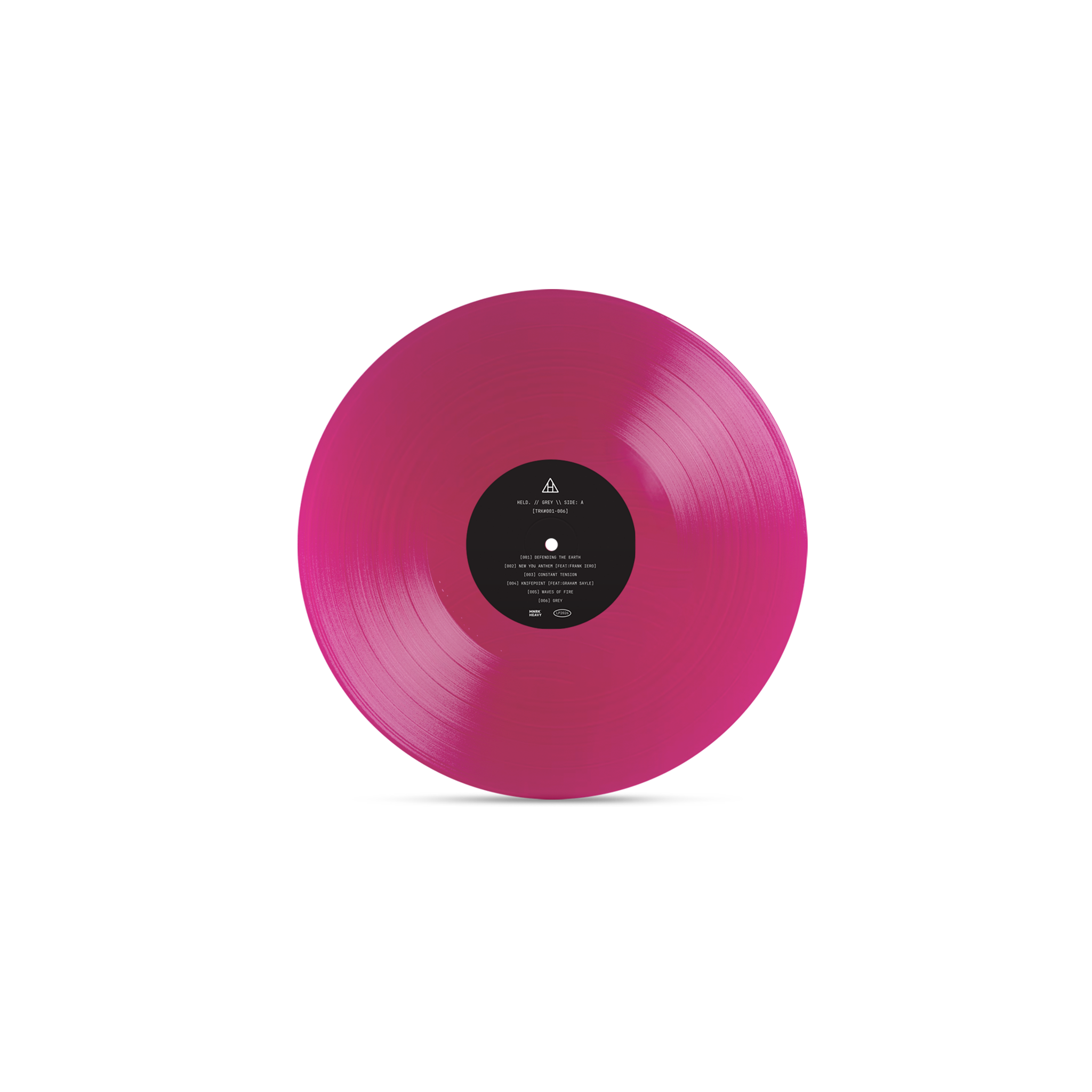 HELD. 'GREY' LP (New You Anthem Deluxe Vinyl)