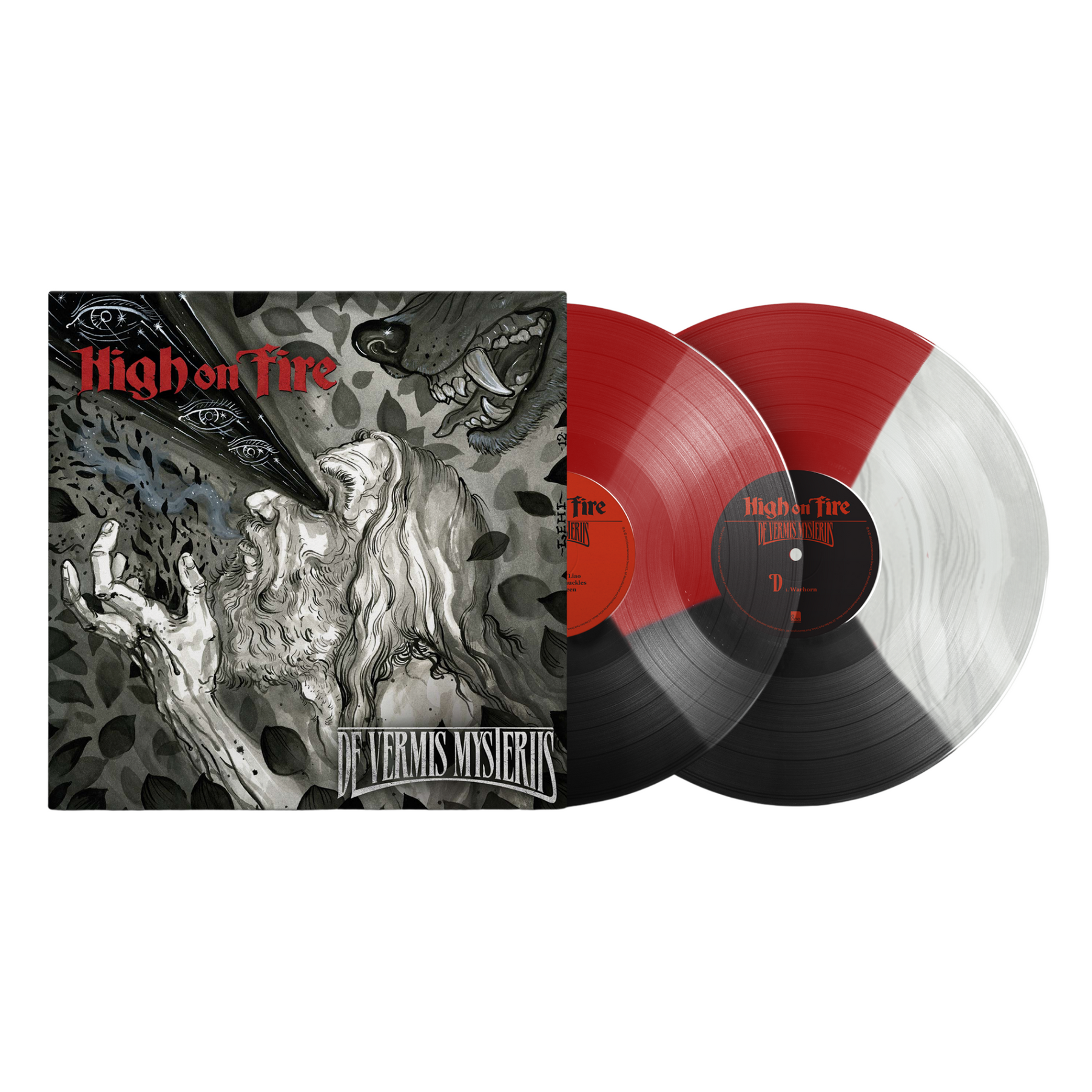 HIGH ON FIRE 'DE VERMIS MYSTERIIS' 2LP - TRI-COLOR