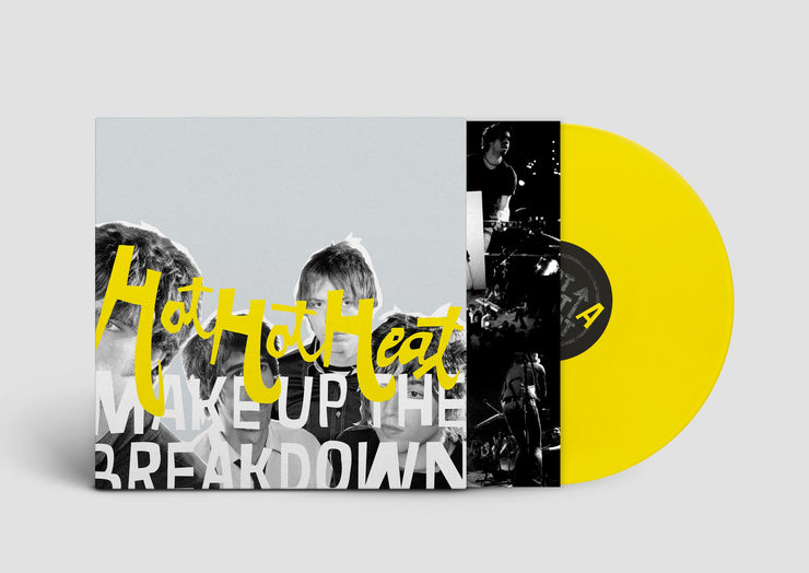 HOT HOT HEAT 'MAKE UP THE BREAKDOWN' LP - DELUXE REMASTERED - YELLOW