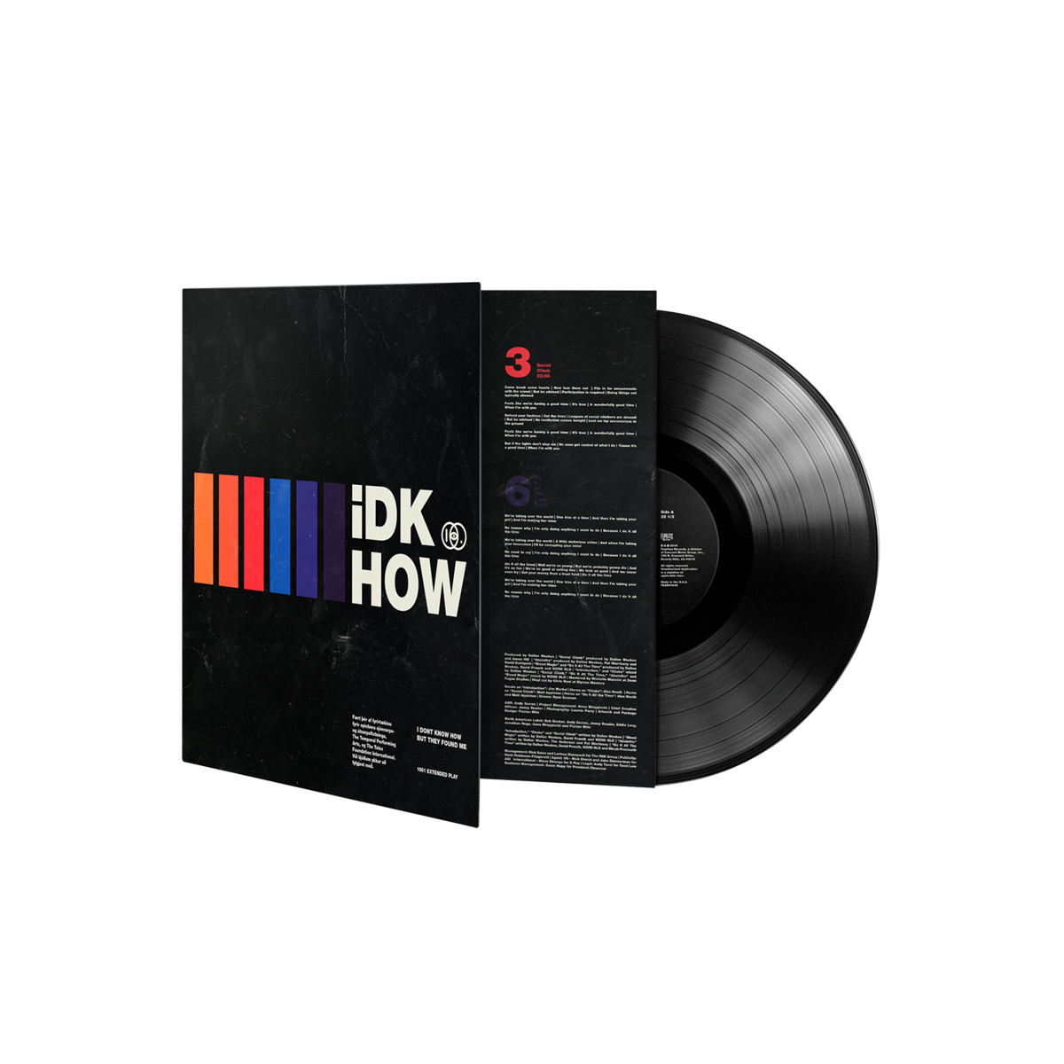 IDK HOW '1981' EP (Black Vinyl)