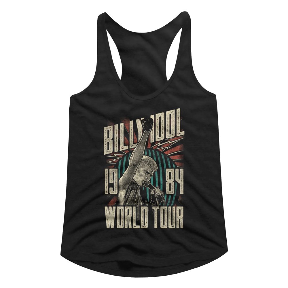 BILLY IDOL - WORLD TOUR LADIES SHIRT