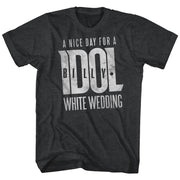 BILLY IDOL - WHITE WEDDING SHIRT