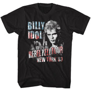 BILLY IDOL - NY 83 FLAG-ISH SHIRT