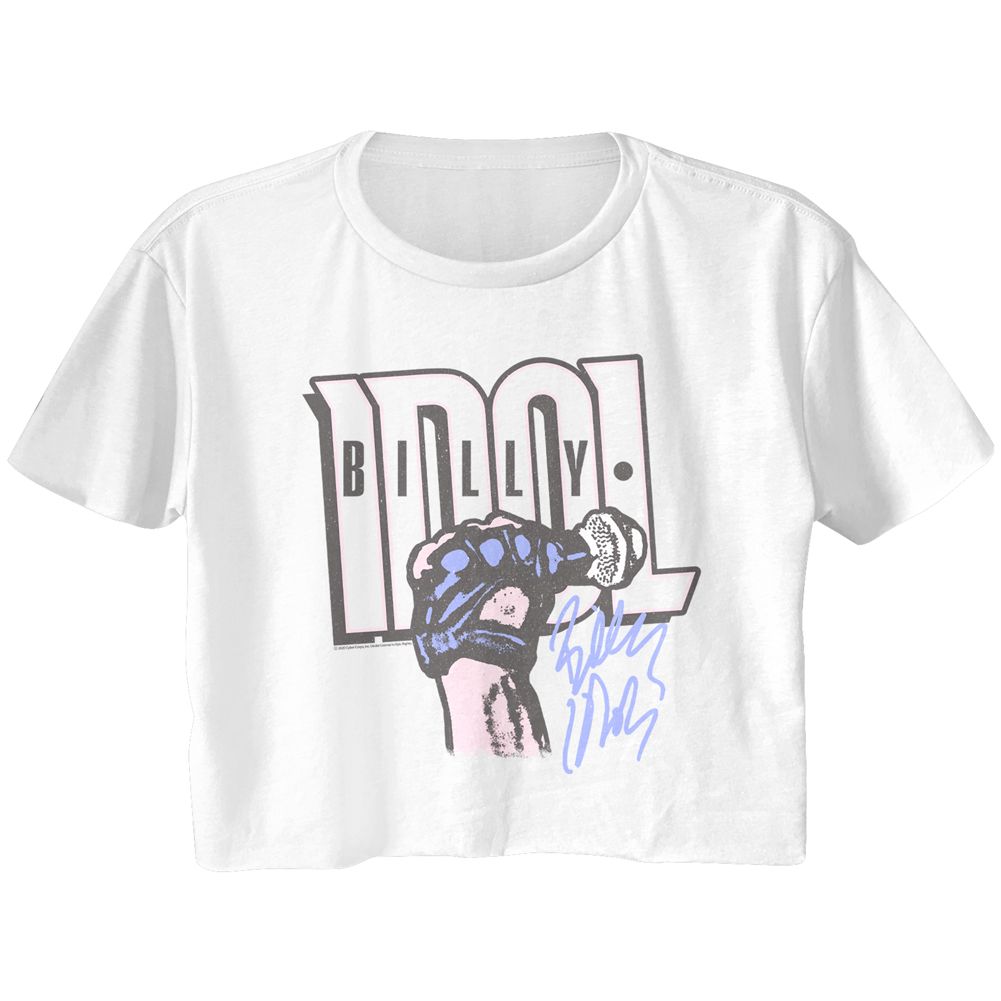 BILLY IDOL - IDOL FIST LADIES SHIRT