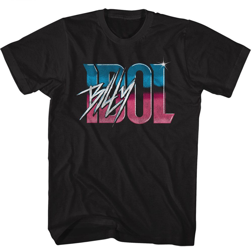 BILLY IDOL - IDOL NAME GRADIENT SHIRT