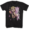 BILLY IDOL - BACKGROUND STRIPES SHIRT
