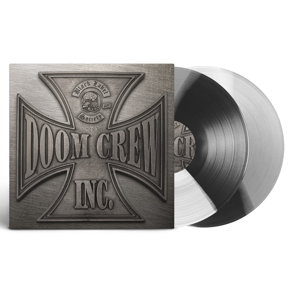 BLACK LABEL SOCIETY 'DOOM CREW INC.' 2LP - LTD. 500 - GREY/BLACK/WHITE