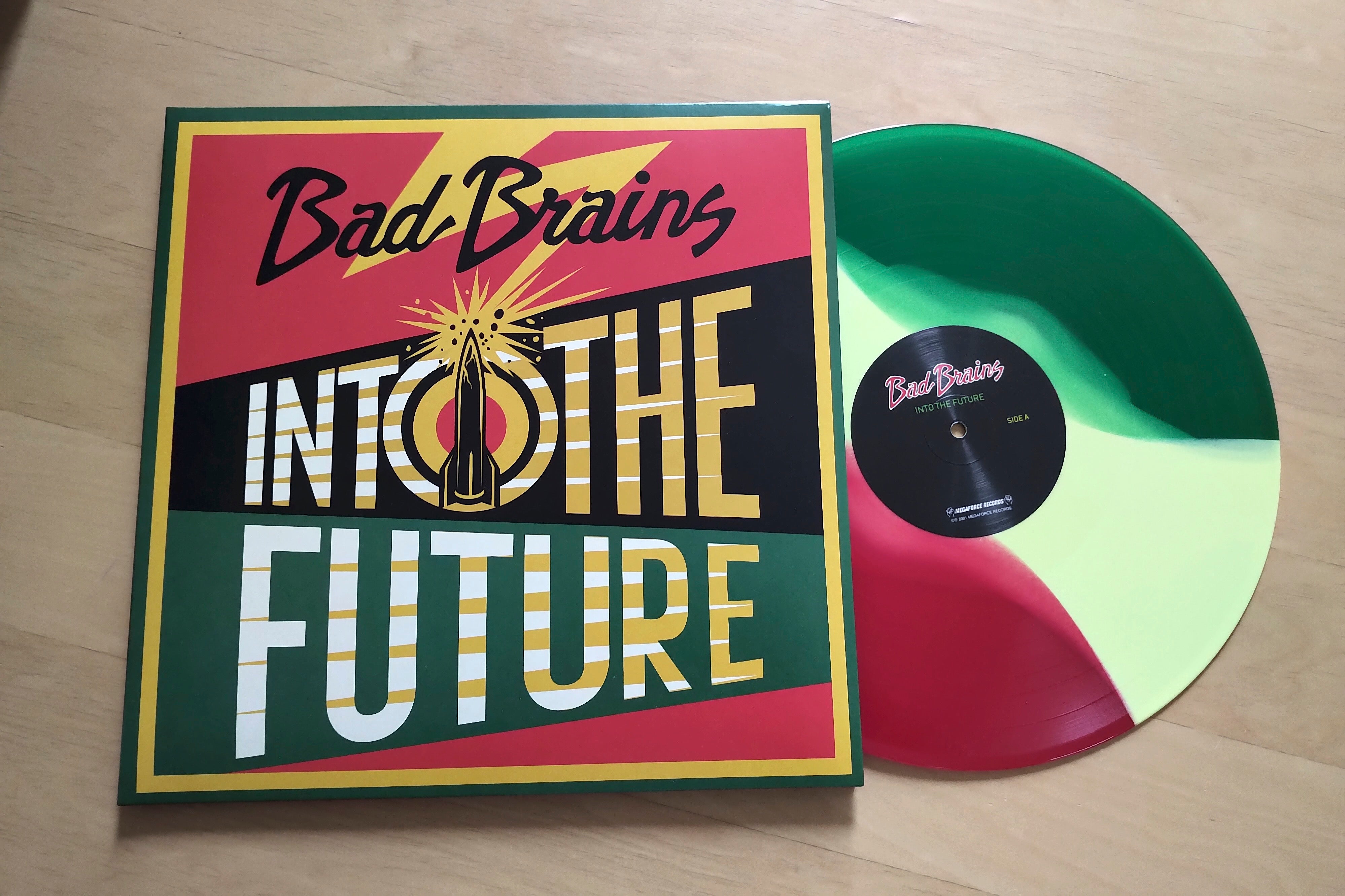 BAD BRAINS 'INTO THE FUTURE' LP - SHEPARD FAIREY EDITION