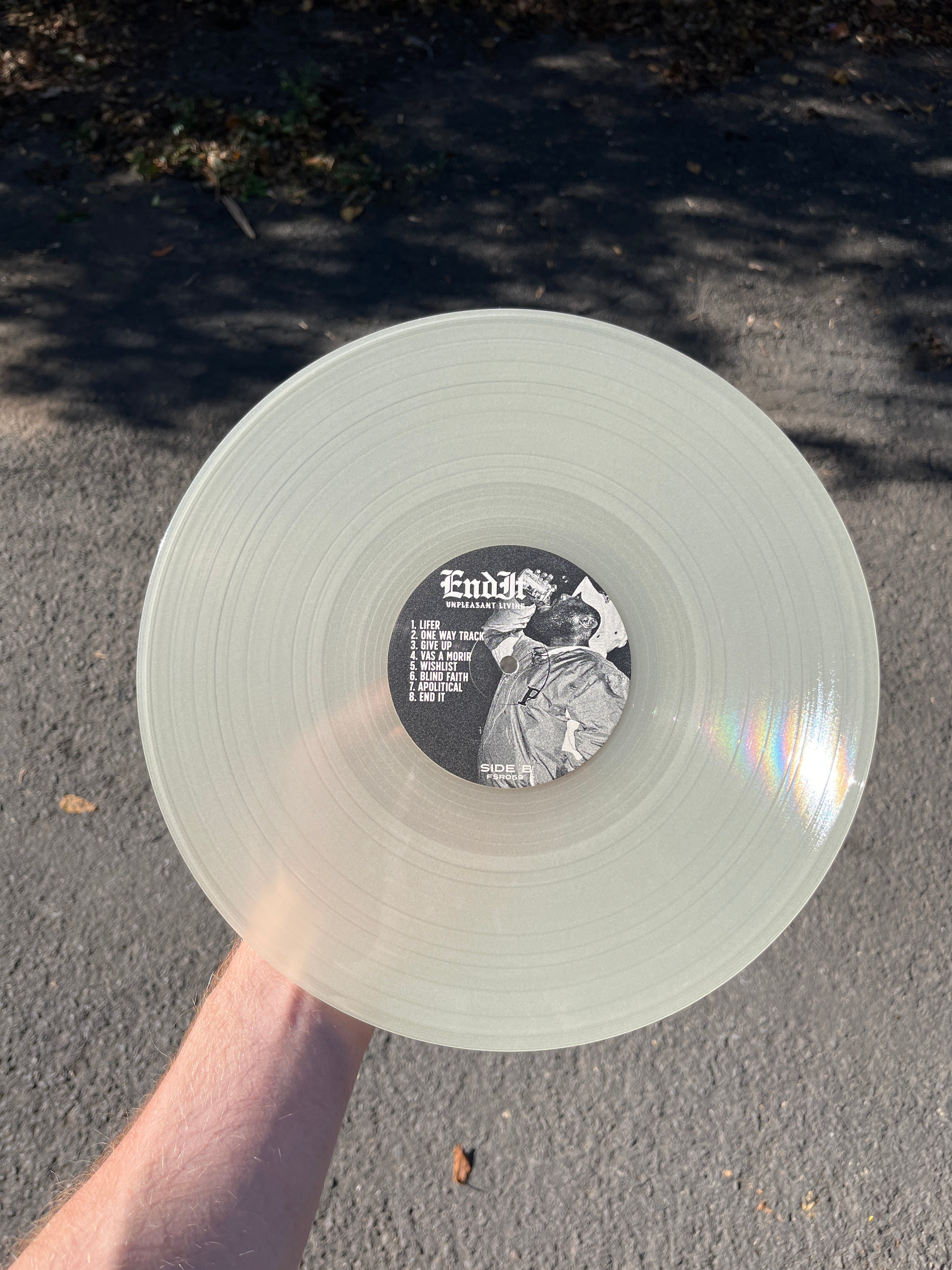 END IT ‘UNPLEASANT LIVING’ - LTD. 300 - GLOW IN THE DARK