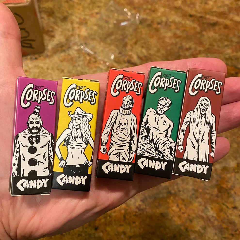 ROB ZOMBIE HOUSE OF 1000 CORPSES RETRO-STYLE CANDY BOX SET