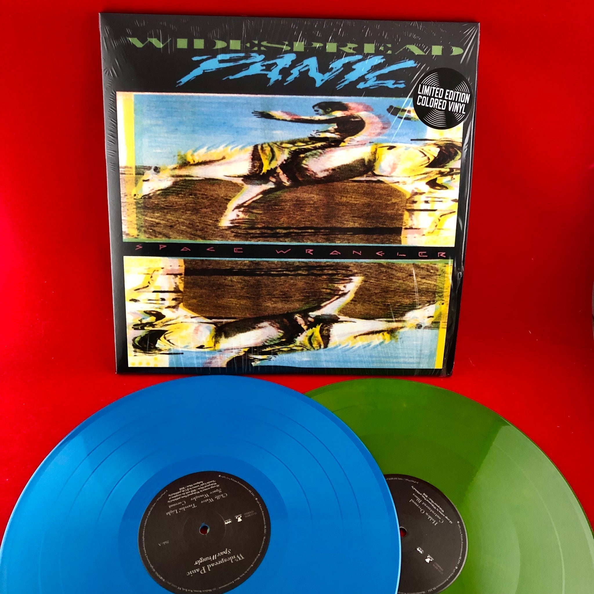 WIDESPREAD PANIC 'SPACE WRANGLER' 2LP - GREEN/BLUE