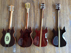 JERRY GARCIA' TRIBUTE - SET OF 6 SIGNATURE MINI GUITAR REPLICA COLLECTIBLES