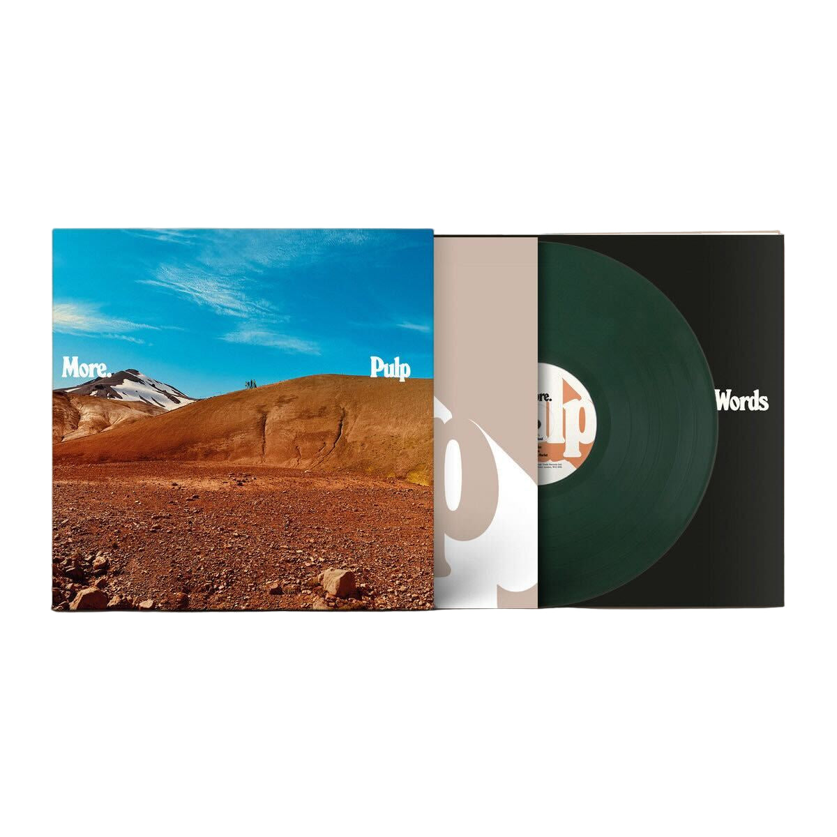 PULP 'MORE' LP - DARK GREEN