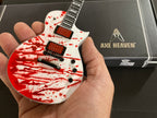 BOBBY KELLER - BLOOD SPLATTER ESP ECLIPSE MINI GUITAR