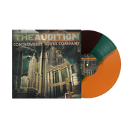 THE AUDITION 'CONTROVERSY LOVES COMPANY' LP (Exclusive – Limited to 200, Green, Brown, Orange Tri-Stripe Vinyl)
