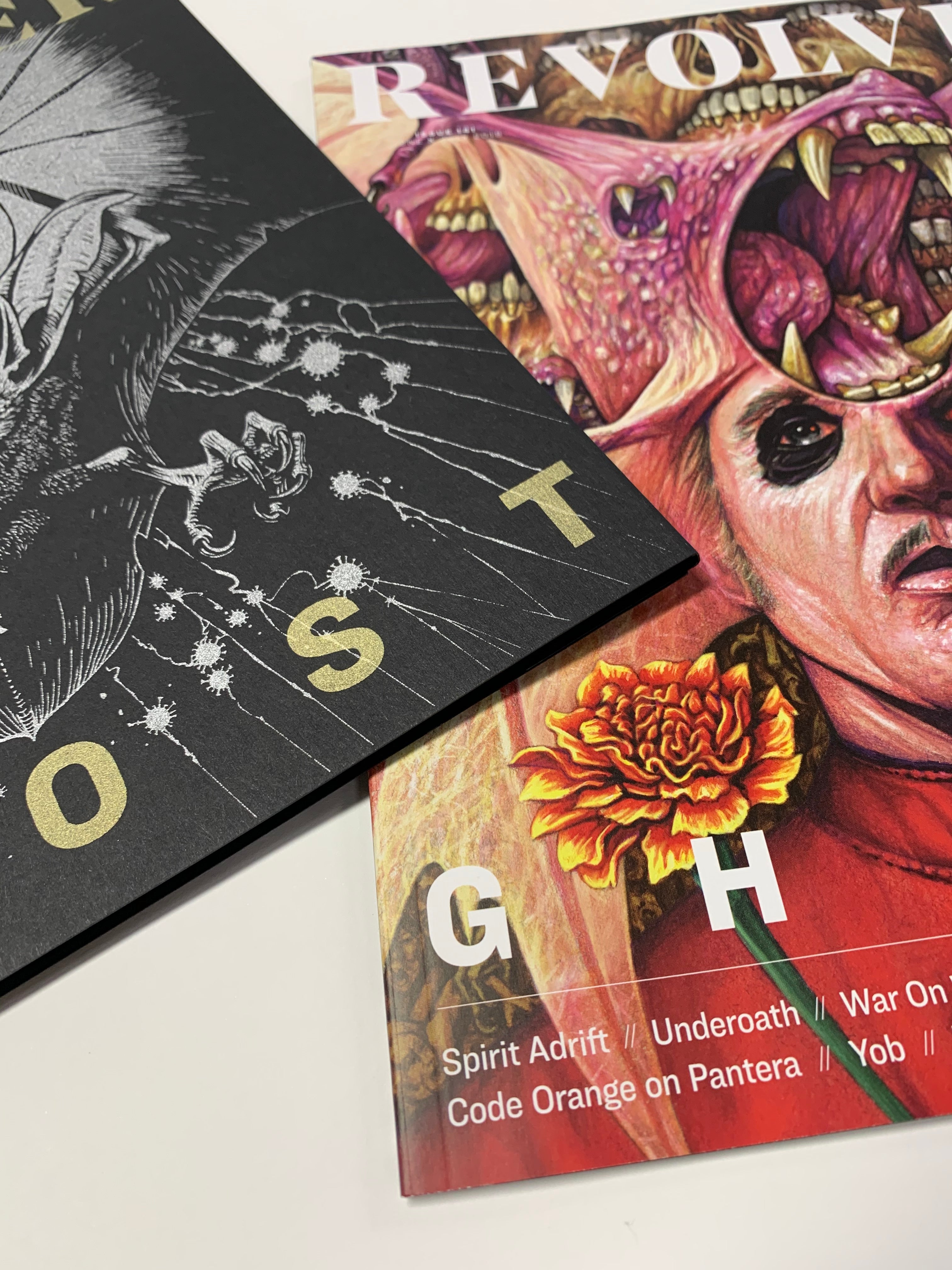 GHOST LIMITED EDITION SCREEN PRINTED SLIPCASE AND COVER BY MARALD VAN HAASTEREN – ONLY 500 AVAILABLE