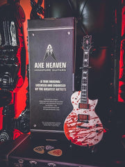 BOBBY KELLER - BLOOD SPLATTER ESP ECLIPSE MINI GUITAR