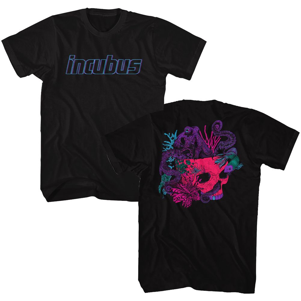 INCUBUS - OCTOPUS SKULL SHIRT