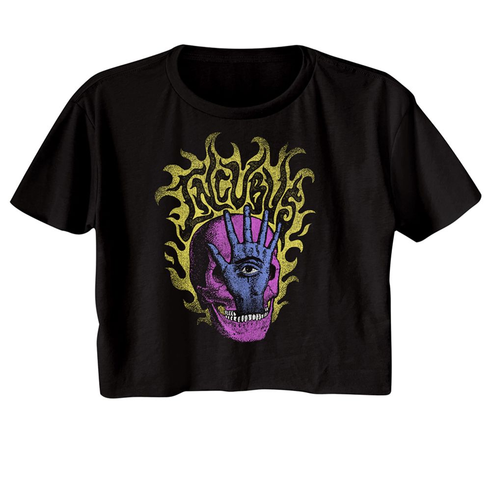 INCUBUS - SKULL HAND LADIES SHIRT