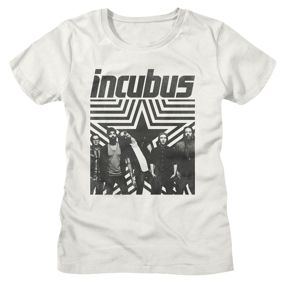 INCUBUS - STAR BACKGROUND LADIES SHIRT