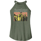 INCUBUS - SWIRL BACKGROUND LADIES SHIRT