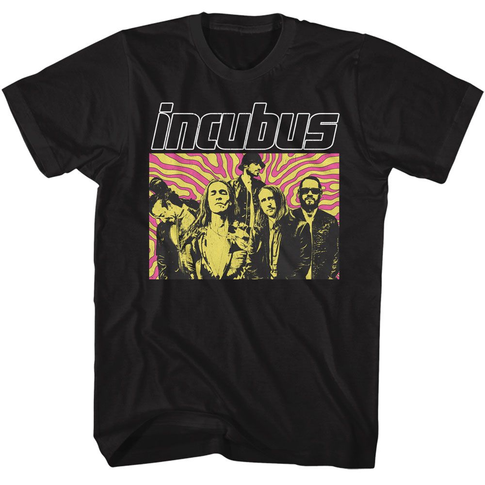 INCUBUS - SWIRL BACKGROUND SHIRT